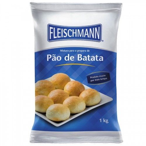 Mistura para Preparo de Pão de Batata 1Kg - Fleischmann