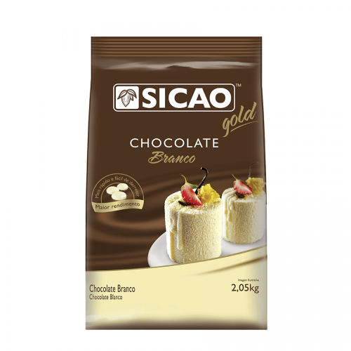 Chocolate Branco Sicao Gold 2,05Kg - Callebaut