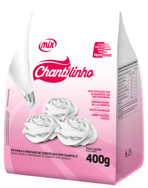 Chantilinho 400g - Mix