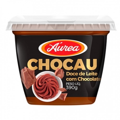 Doce de Leite com Chocolate Chocau 390g - Aurea