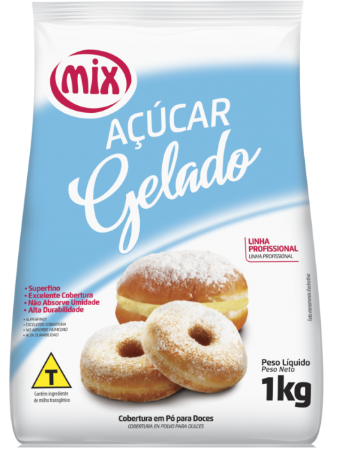 Açúcar Gelado 1Kg - Mix