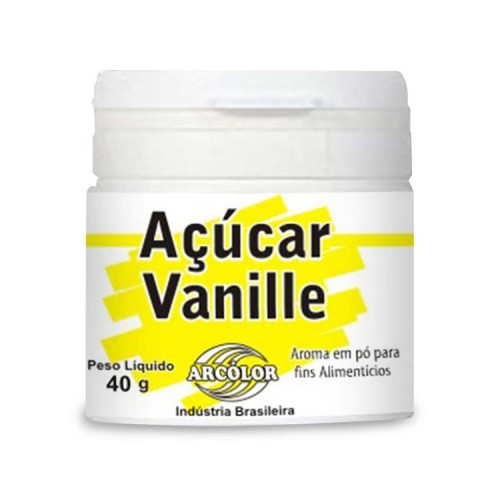 Açúcar Vanille 40g - Arcolor