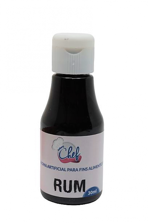 Aroma Artificial para Fins Alimentícios Rum 30Ml - Iceberg Chef