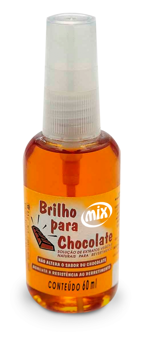 Brilho para Chocolate 60Ml - Mix