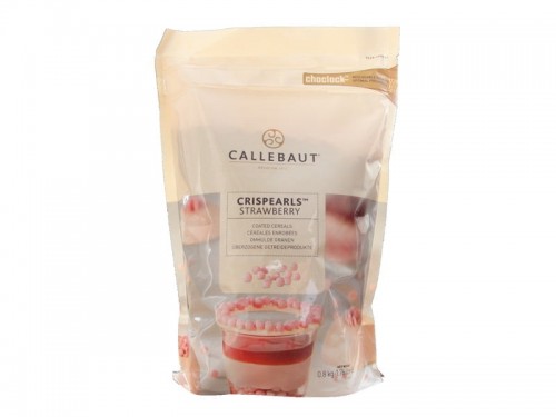 Crispearls Morango Cereal Crocante 800g - Barry Callebaut