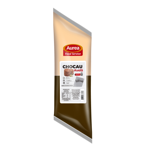 Sobremesa Láctea Com Avelã e Chocolate – Chocau Avelã 1,01kg - Aurea