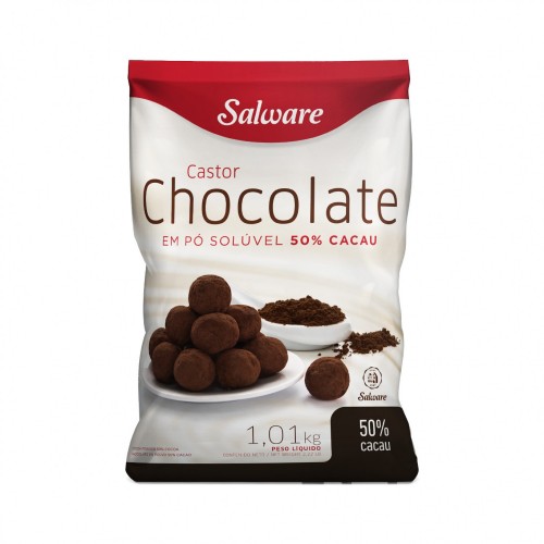 Chocolate em Pó 50% Cacau 1,01kg - Salware