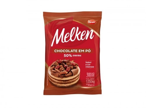Chocolate em Pó 50% Melken 1,050kg - Harald