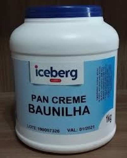 Pan Creme Baunilha 1kg - Iceberg