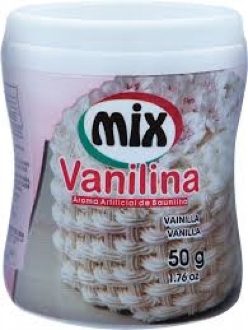 Aroma Artificial para Fins Alimentícios Vanilia em Pó 50g - Mix