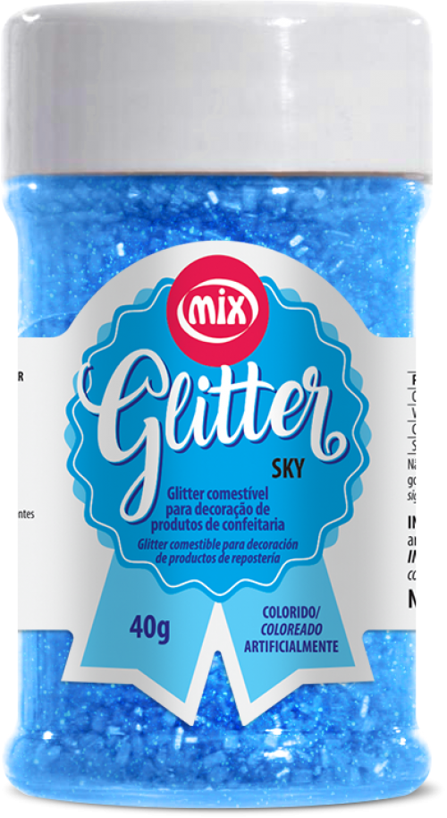 Glitter Comestível Sky 40g - Mix