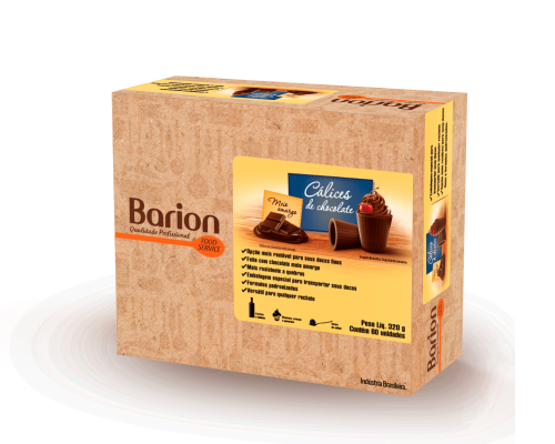 Cálices de Chocolate Meio Amargo 320g - Barion
