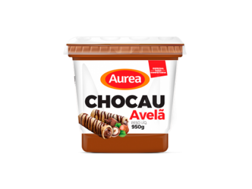 Doce de Leite com Chocolate Chocau Avelã 950g - Aurea
