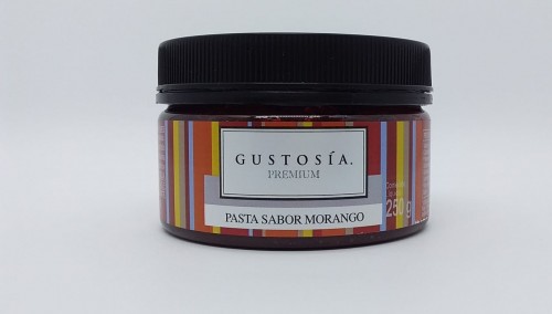 Pasta Concentrada Sabor Morango 250g - Gustosia